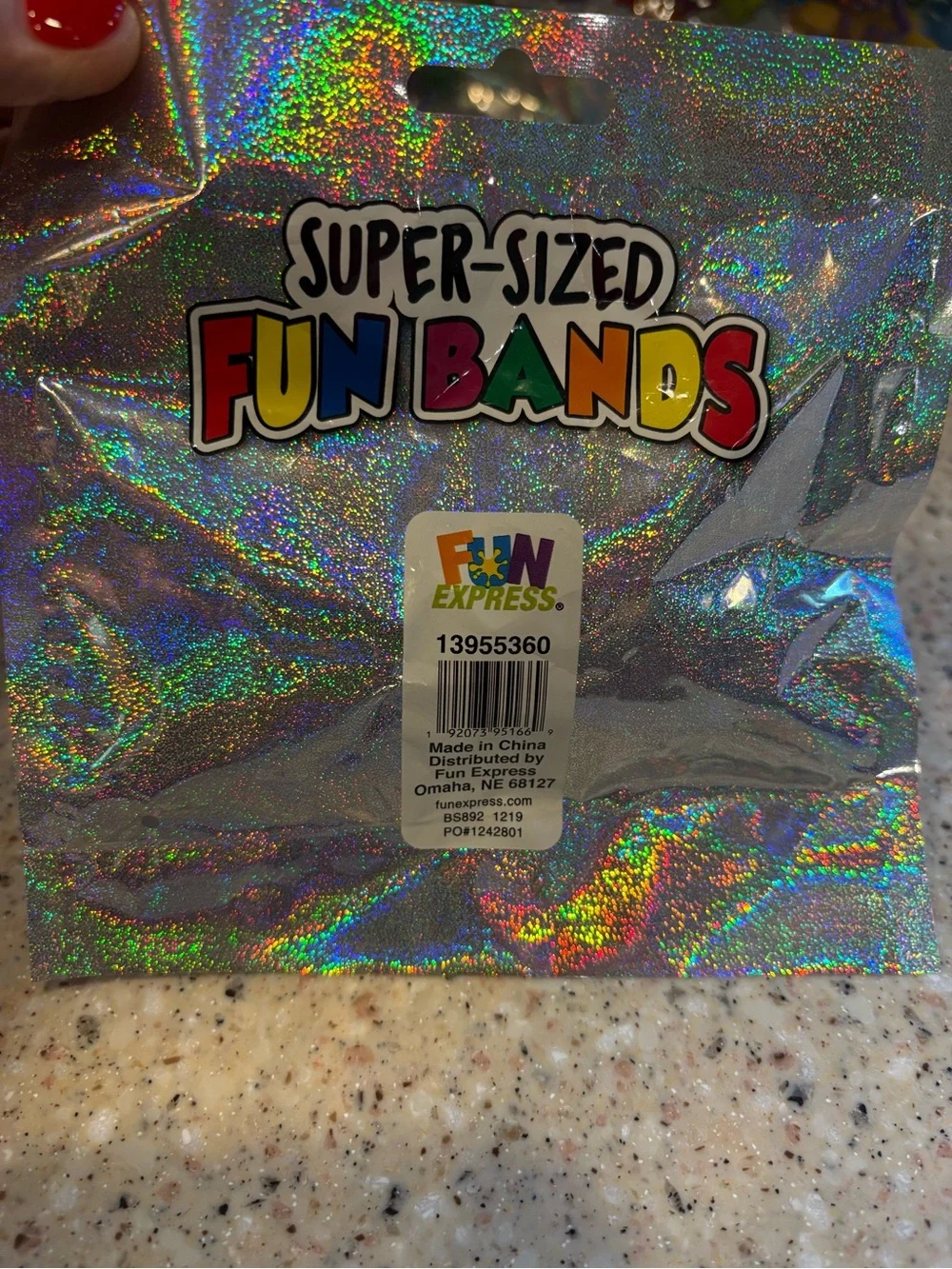 3 Unopened Packs of Super-Sized Fun Bands, Dinosaurs